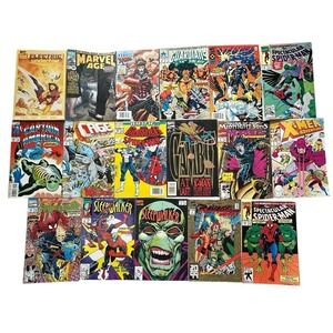 90s Marvel Comic Book Lot of 17 Spiderman Guardians Sleepwalker X-Men Morbius